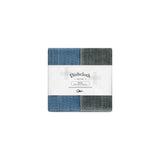Natural Dish Cloth - Cotton& Rayon / Blue & Grey