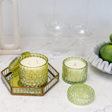 Morning Blooms Petite Shimmer Candle 8oz