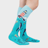 Women's Knee High Socks - Light Up My Life