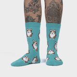 Women's Crew Socks - Nothin' Butt Corgis