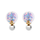 Bubble Earring Confetti Pastel