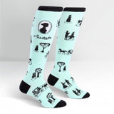 Ladies Crew Knee Socks and Sensibility