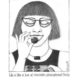 Box Of Chocolates - Tea Towel