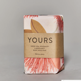 Soap Free Body Wash Bar - Sweet Pea, Rosemary & Bergamot