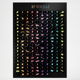 Awesome Maps Original / The world A-Z / Scratch Edition