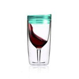 Spill-proof Wine Sippy Cup - Seafoam Green