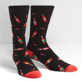 Men's Crew Socks - Hot Sauce