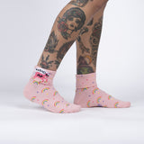 Turn Cuff Women's Crew Socks - Magic AF