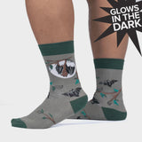 Men's Crew Socks - Gone Batty