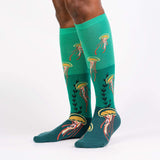 Women's Knee High Socks - Ocean Bloom