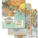 Maps Mini Notebook Set 3