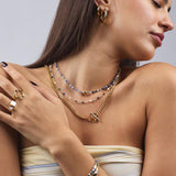 Monique Necklace - Navy