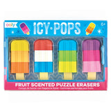Icy Pops Scented Erasers Pkt 4