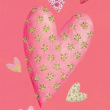 Large Pink Heart - Love Card