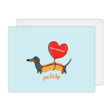 You hot dog - Greeting Card - 100% Recycled