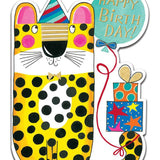 Leopard Happy Birthday - Card