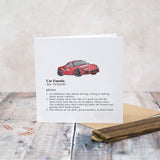 Car Fanatic - Card