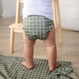Khaki Gingham - Change Mat