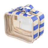 Thick Stripe - Mini Clear Washbag