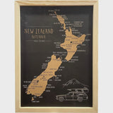 A3 - Pin Cork Maps - Tramps