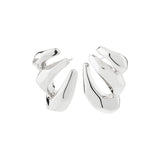 Presence Earrings Silver - Plated