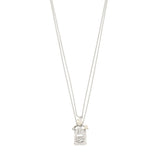Fire Necklace 2-In-1 Set - Silver Plated