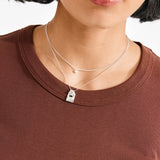Fire Necklace 2-In-1 Set - Silver Plated