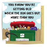 Bin Out - Birthday Card