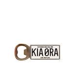 Number Plate Bottle Opener (Magnet) - Kia Ora