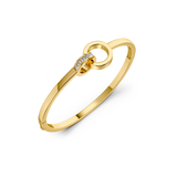 Nova Orbit Bangle Gold