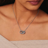 Nova Orbit Necklace Steel