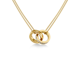 Nova Orbit Necklace Gold