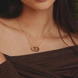 Nova Orbit Necklace Gold