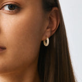 Prisma Hoops L Gold