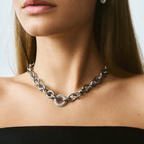 Prisma Necklace L Steel