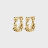 Trust Hoop Earrings - Gold Plated