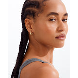Trust Hoop Earrings - Gold Plated