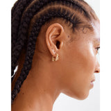 Trust Hoop Earrings - Gold Plated