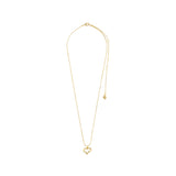 Iris Necklace - Gold Plated