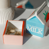 Milk Carton Jewellery Box