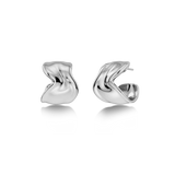 Melted Hoops L Steel