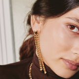 Melted Earrings Gold