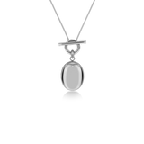 Behold Locket Necklace Steel