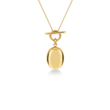 Behold Locket Necklace Gold
