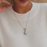 Behold Locket Necklace Steel