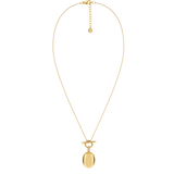 Behold Locket Necklace Gold