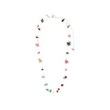 Here Necklace - Silver Plated/Multi