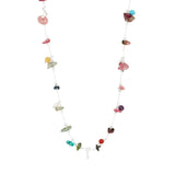 Here Necklace - Silver Plated/Multi