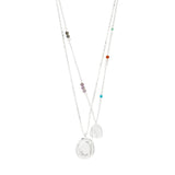 Here Necklace Silver-Plated