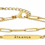 Ātaahua Double Chain Bracelet